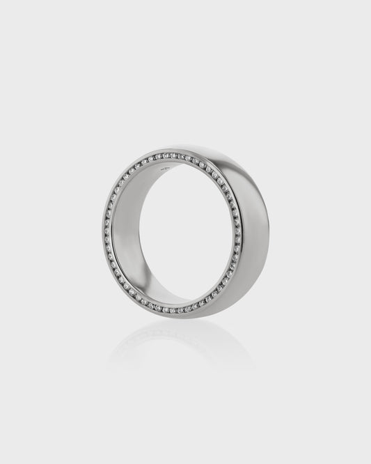 Bold Classic Simple Sold Gold Wedding Band 2