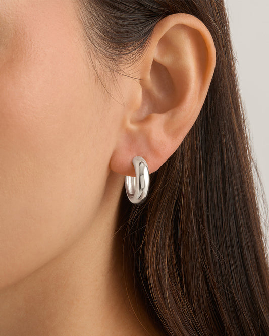Bold Large Hoop Earrings 2