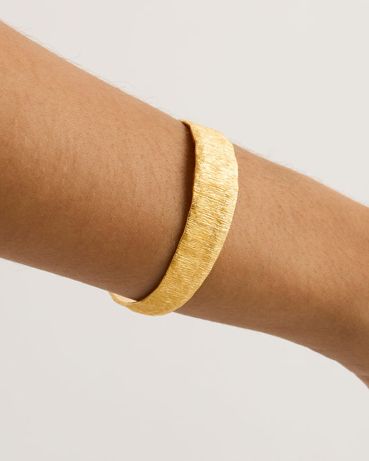Radiant Matte Open Cuff Bracelet 2