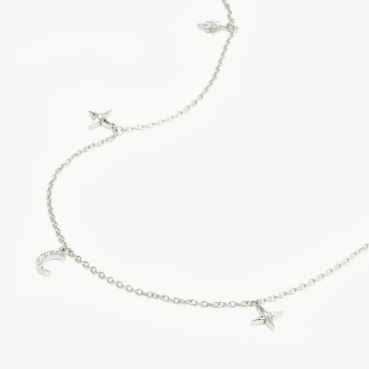 Radiant Star 0.10 TCW Lab Grown Diamond Choker Necklace 2