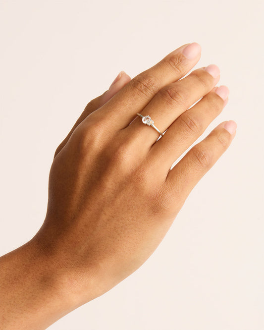 Radiant 0.70 CT Oval Gemstone Solitaire Ring 2