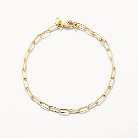 Classic Paperclip Chain Bracelet 1