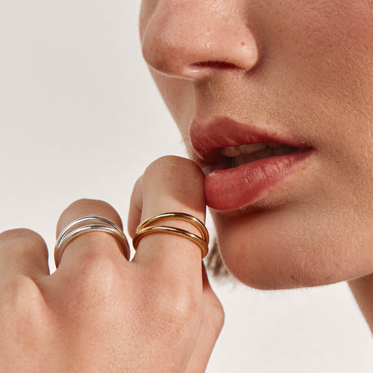 Classic Split Shank Wedding Band 2