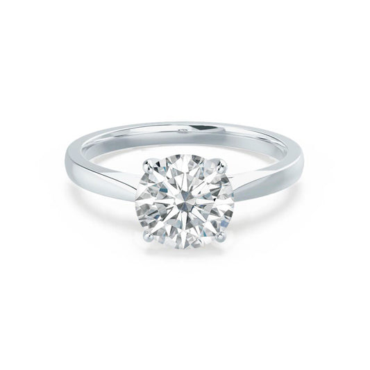 1.20 CT Round Lab-Grown Diamond Solitaire Engagement Ring 1