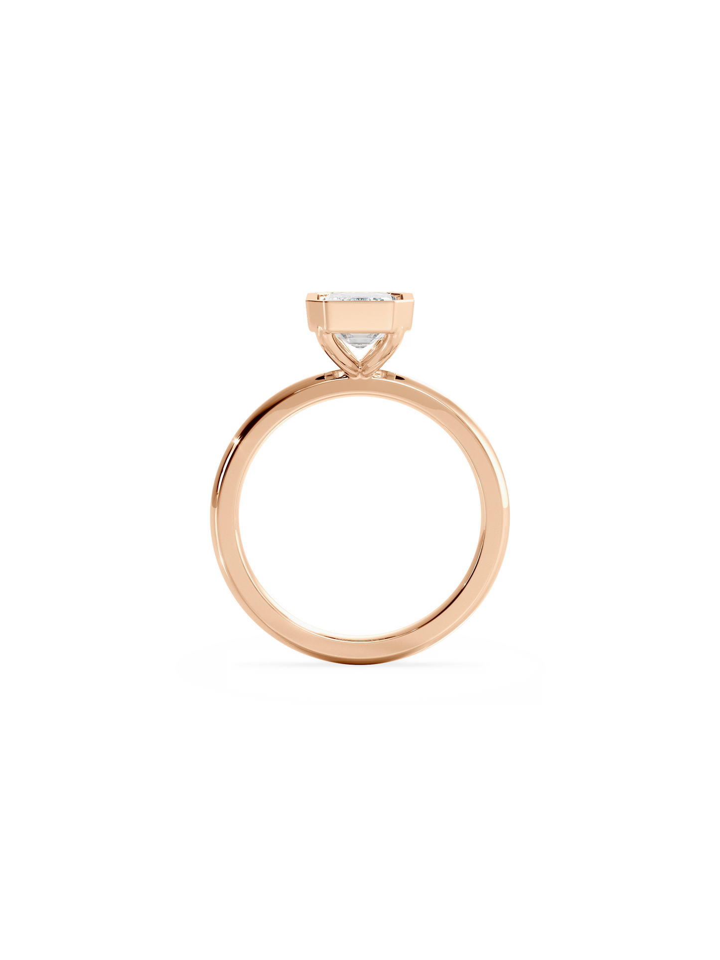 Solitaire-Oval Lab Grown Diamond Engagement Ring