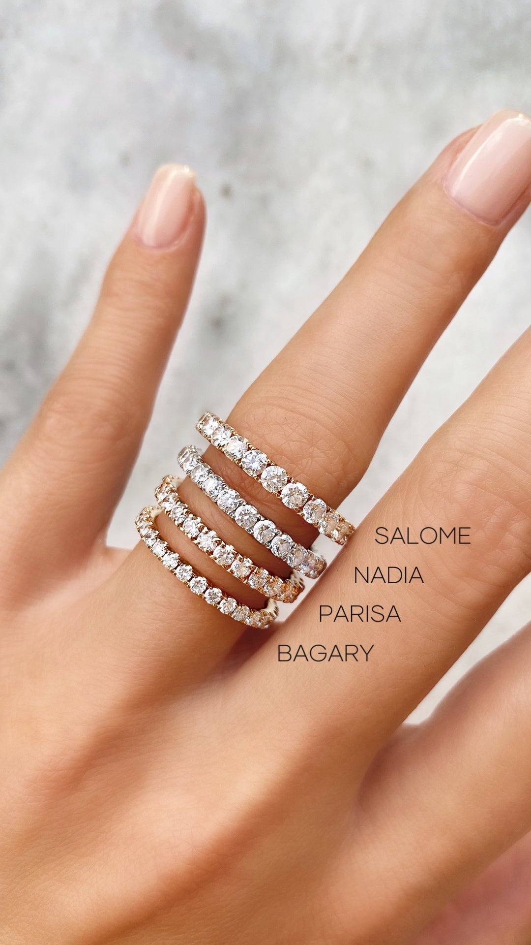 Elegant 0.7 TCW Round Lab-Grown Diamond Eternity Band 11