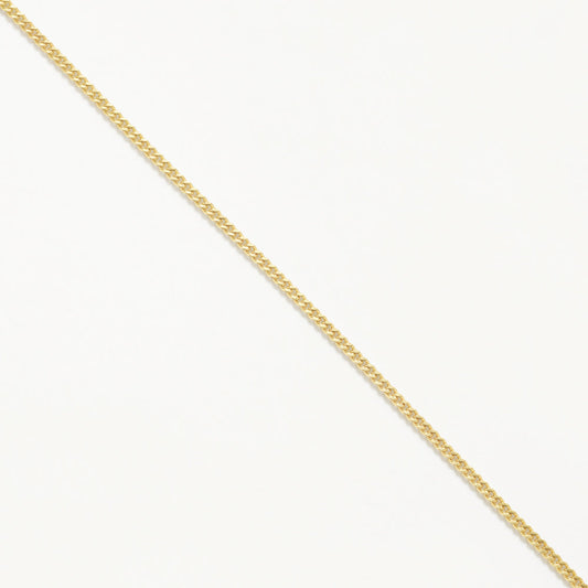 Elegant Gold Curb Chain Necklace 2