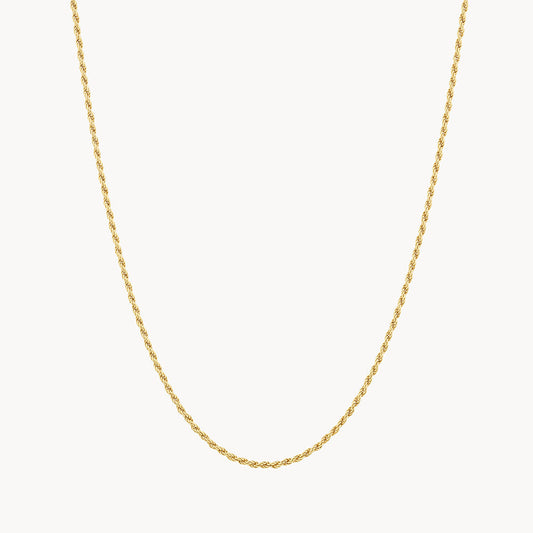 Elegant Gold Rope Chain Necklaces 2