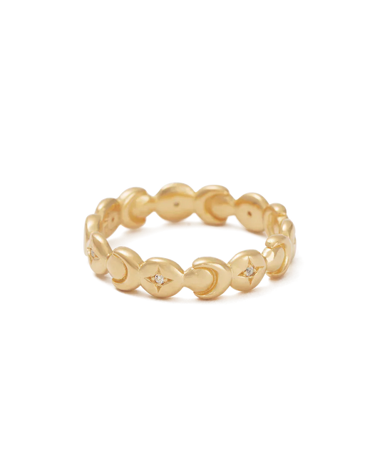 Ecliptic Charm: 0.2 TCW Round Lab-Grown Diamonds Ring 1
