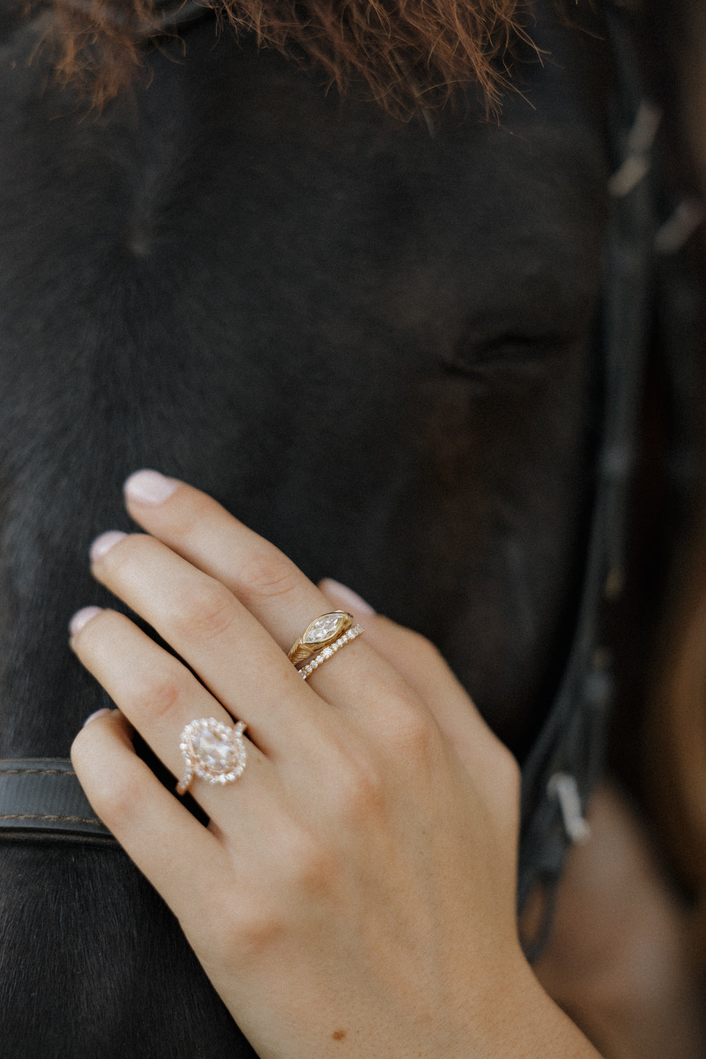 Solitaire Cathedral- 1.8 CT Cushion Lab Grown Diamond Wedding Band