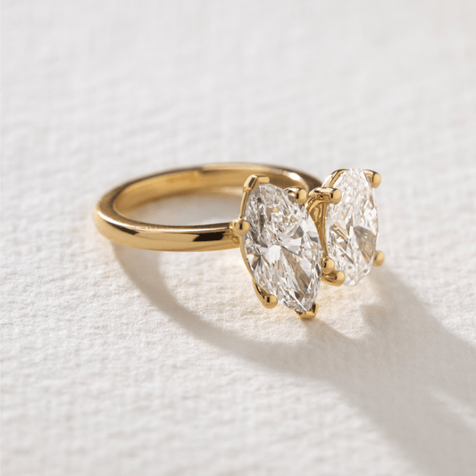 Solitaire-Oval Lab Grown Diamond Engagement Ring