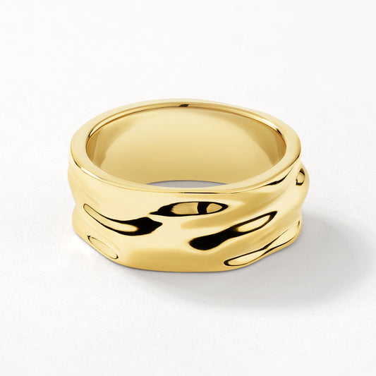 Uneven Shaped Wedding Band 1