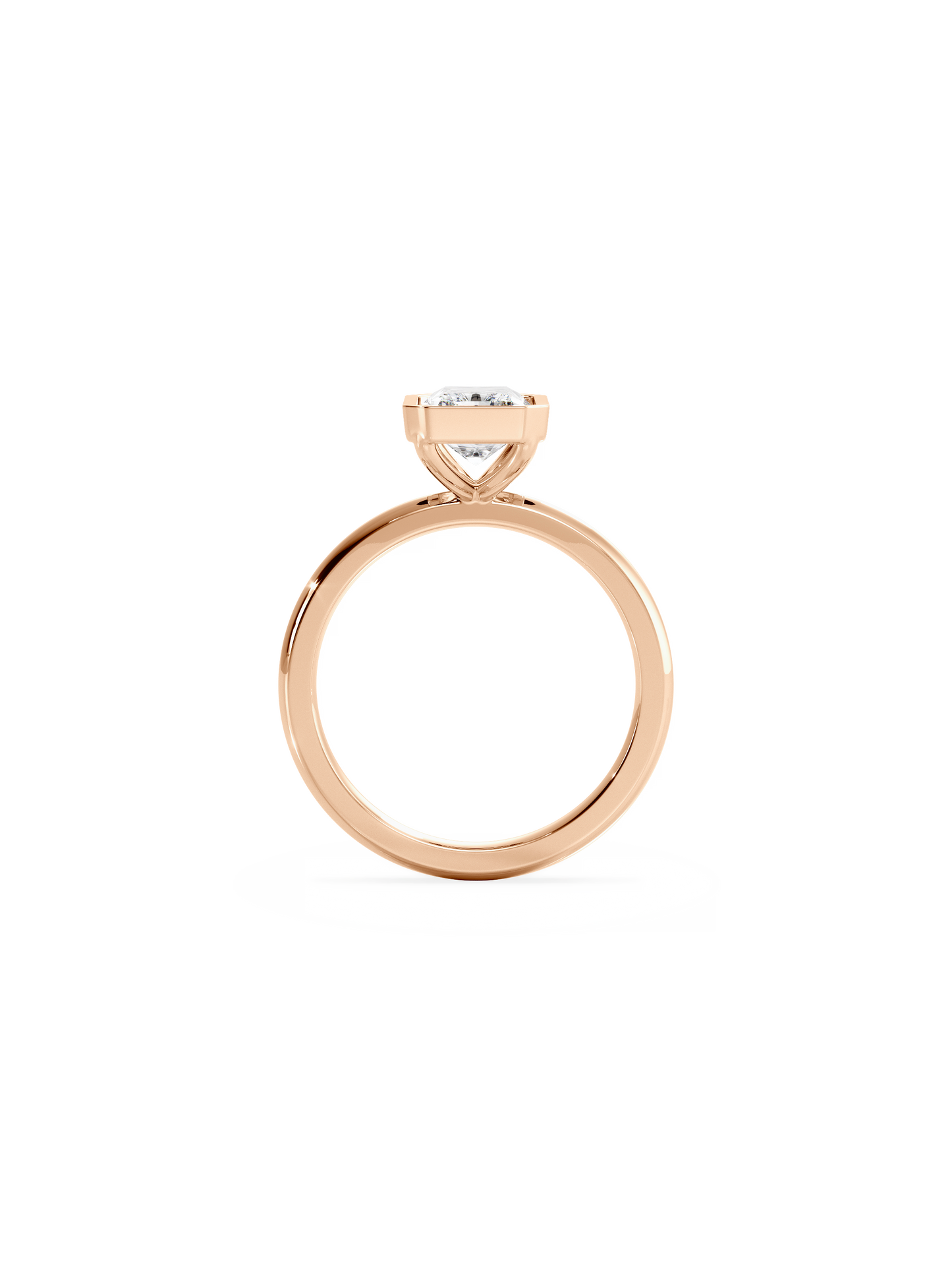 Solitaire-Oval Lab Grown Diamond Engagement Ring