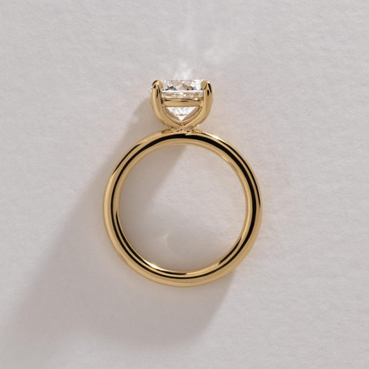 Solitaire-Oval Lab Grown Diamond Engagement Ring