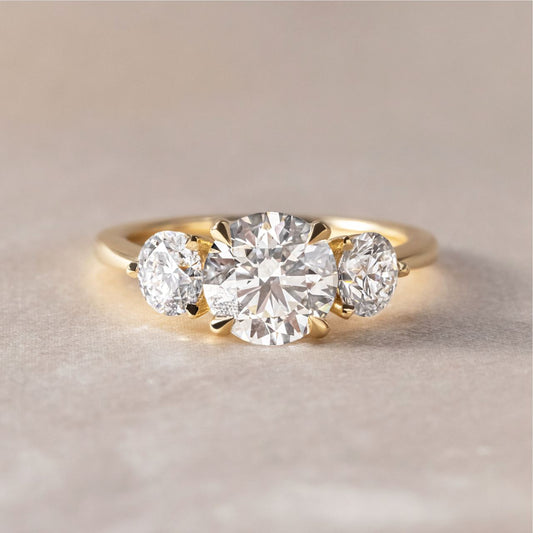 Solitaire-Oval Lab Grown Diamond Engagement Ring