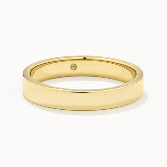 Plain Stackable Wedding Band 1