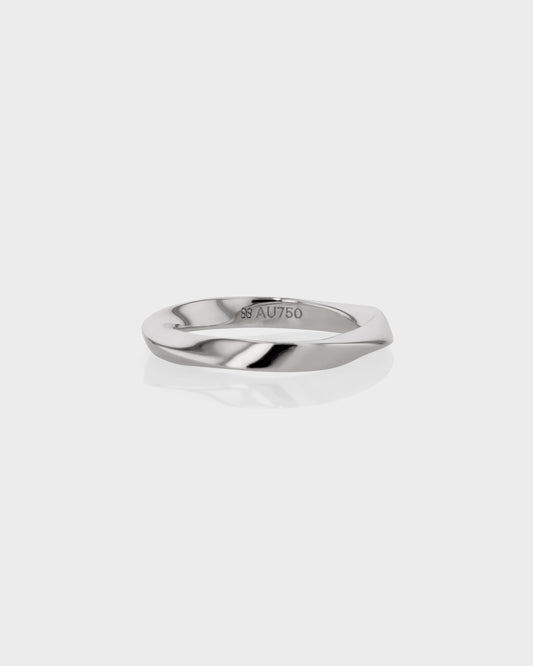 Classic Twisted Shank Wedding Band 1