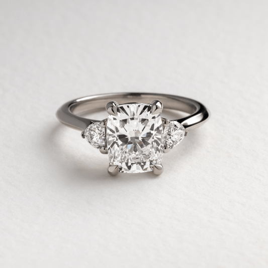 Solitaire-Oval Lab Grown Diamond Engagement Ring