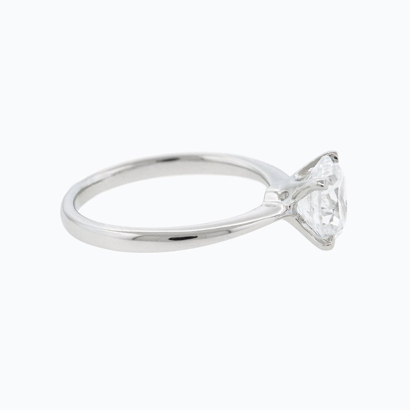 Eternal Elegance: 1.5 CT Round Lab-Grown Diamond Solitaire Ring