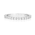 Load image into Gallery viewer, 0.25 TCW Round Lab-Grown Diamond Full Eternity Gold Wedding Band
