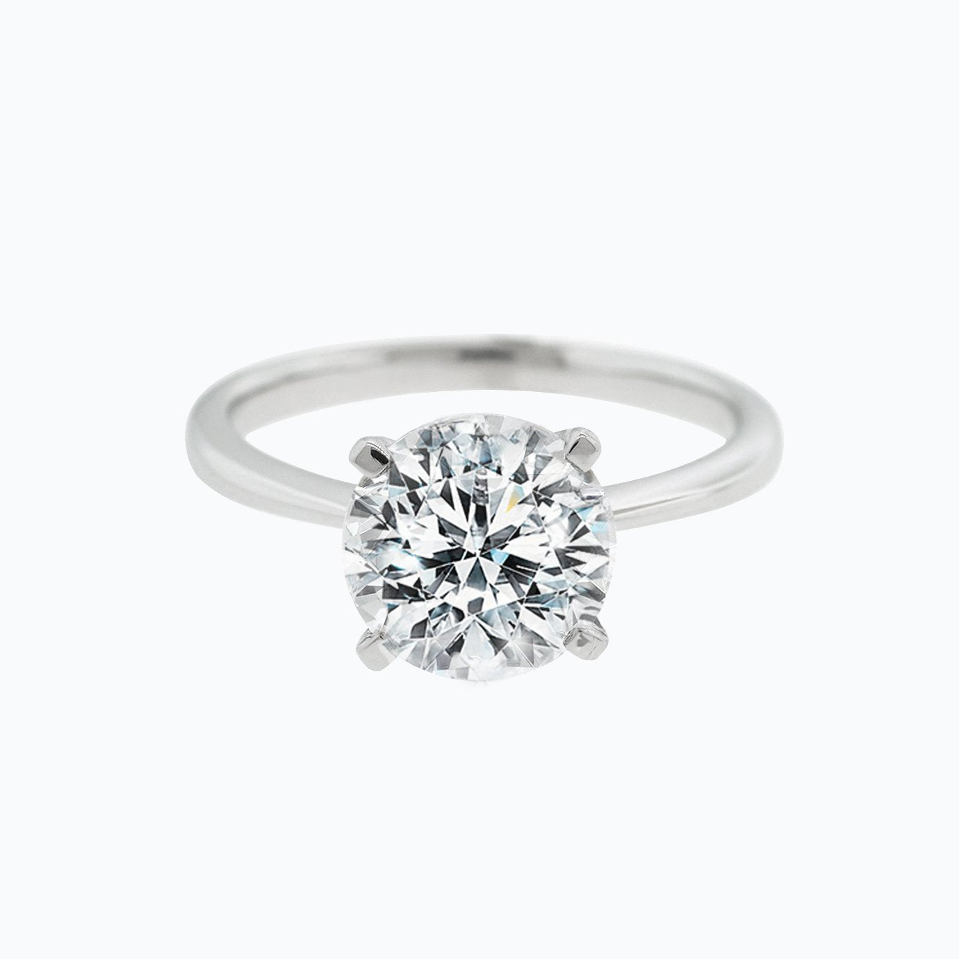 Eternal Elegance: 1.5 CT Round Lab-Grown Diamond Solitaire Ring 3
