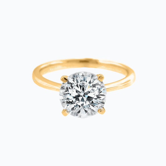 Eternal Elegance: 1.5 CT Round Lab-Grown Diamond Solitaire Ring 1
