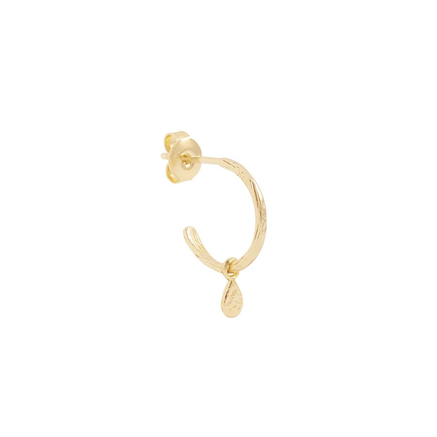 Round Drop Hoop Earrings 3