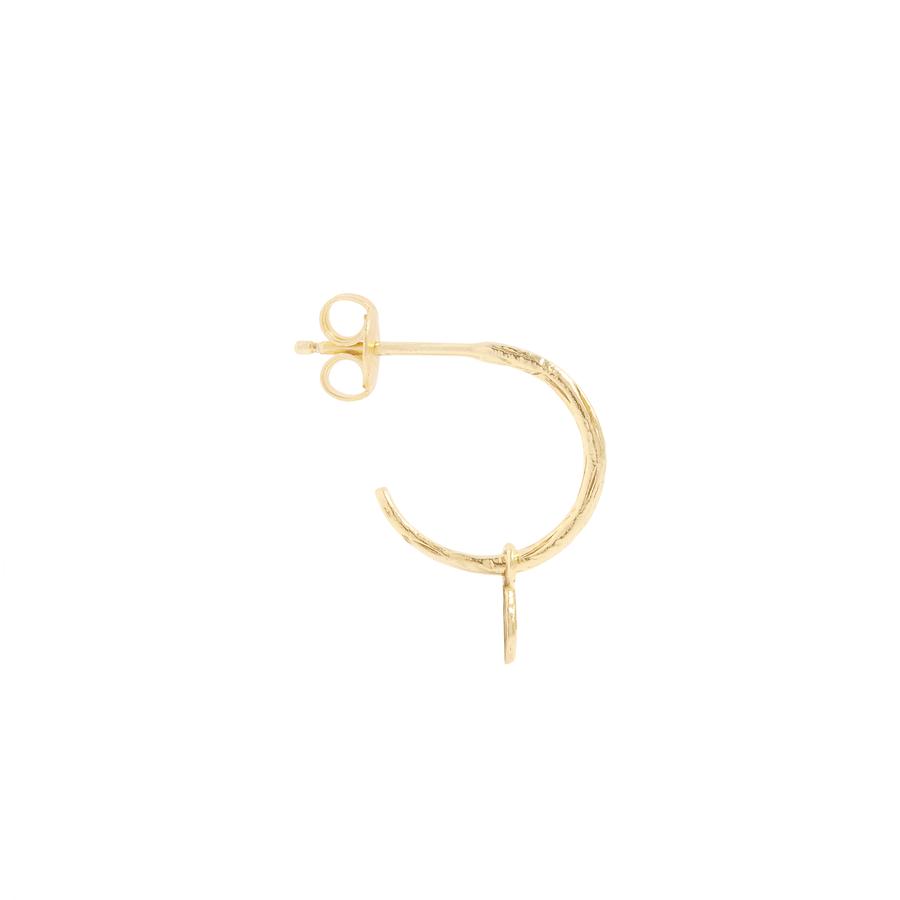 Round Drop Hoop Earrings 5