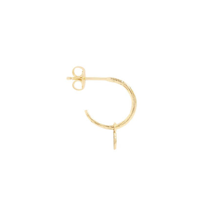 Round Drop Hoop Earrings 5