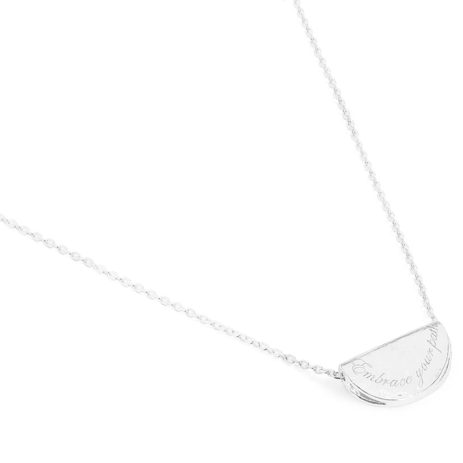 0.05 Carat Round Red Ruby Lab-Made Diamond Necklace 2