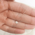 Load image into Gallery viewer, Star-Shaped 0.05 TCW Round Lab-Grown Diamond Necklace
