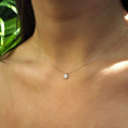 Load image into Gallery viewer, Star-Shaped 0.05 TCW Round Lab-Grown Diamond Necklace
