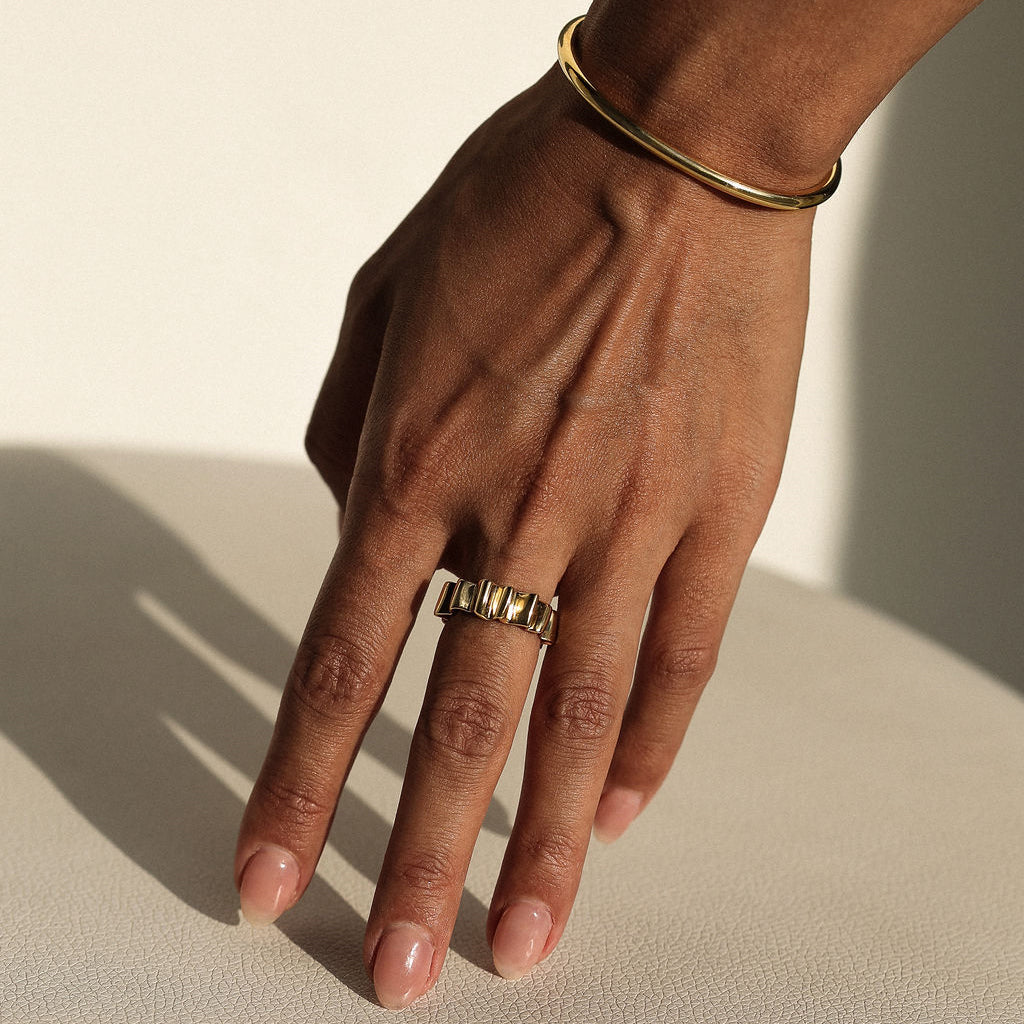 Folded Wedding Band 4