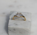 Load image into Gallery viewer, 1.18 CT Radiant Lab-Grown Diamond Three Stone Engagement Ring
