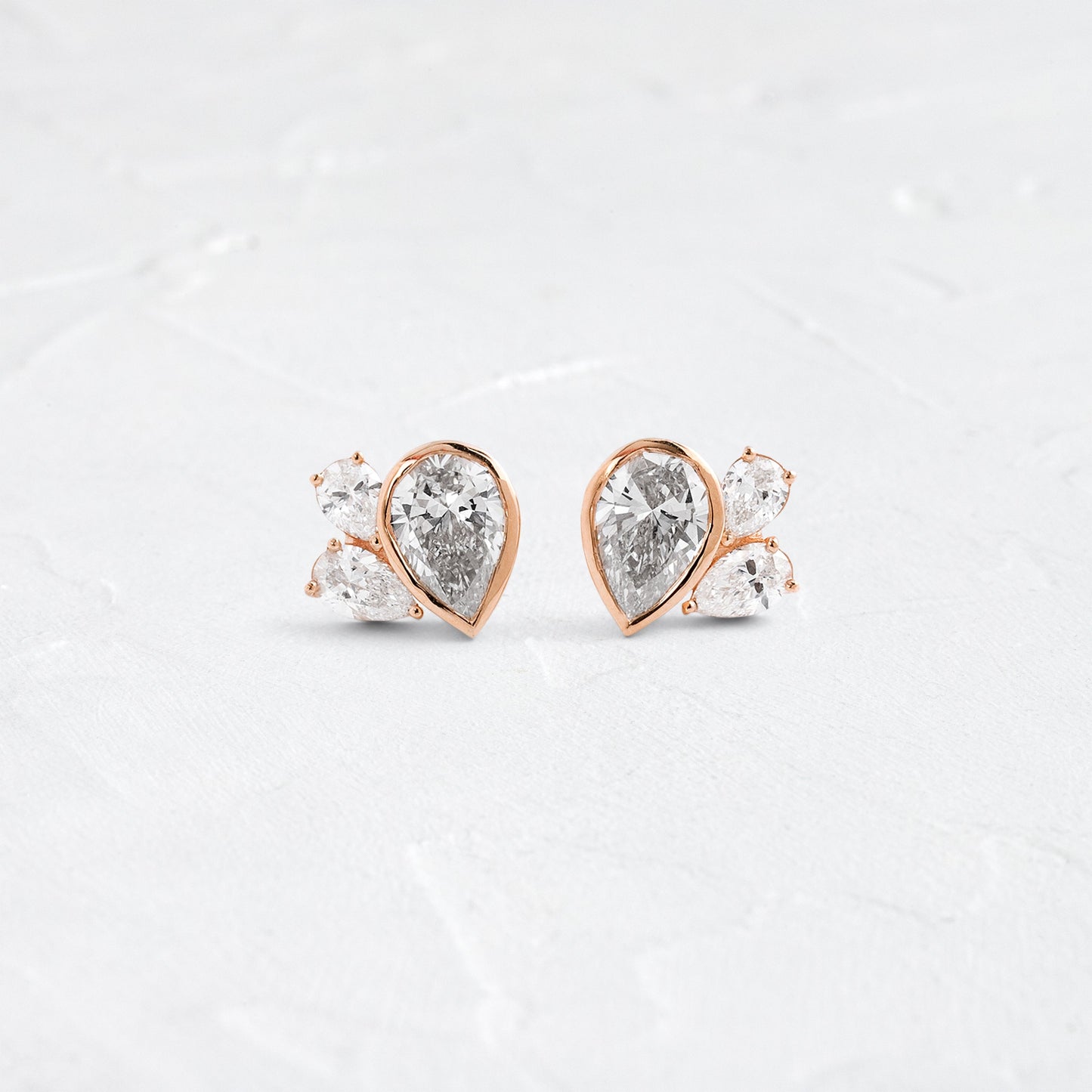 Solitaire- 1.0CT Oval Lab Grown Diamond Earrings