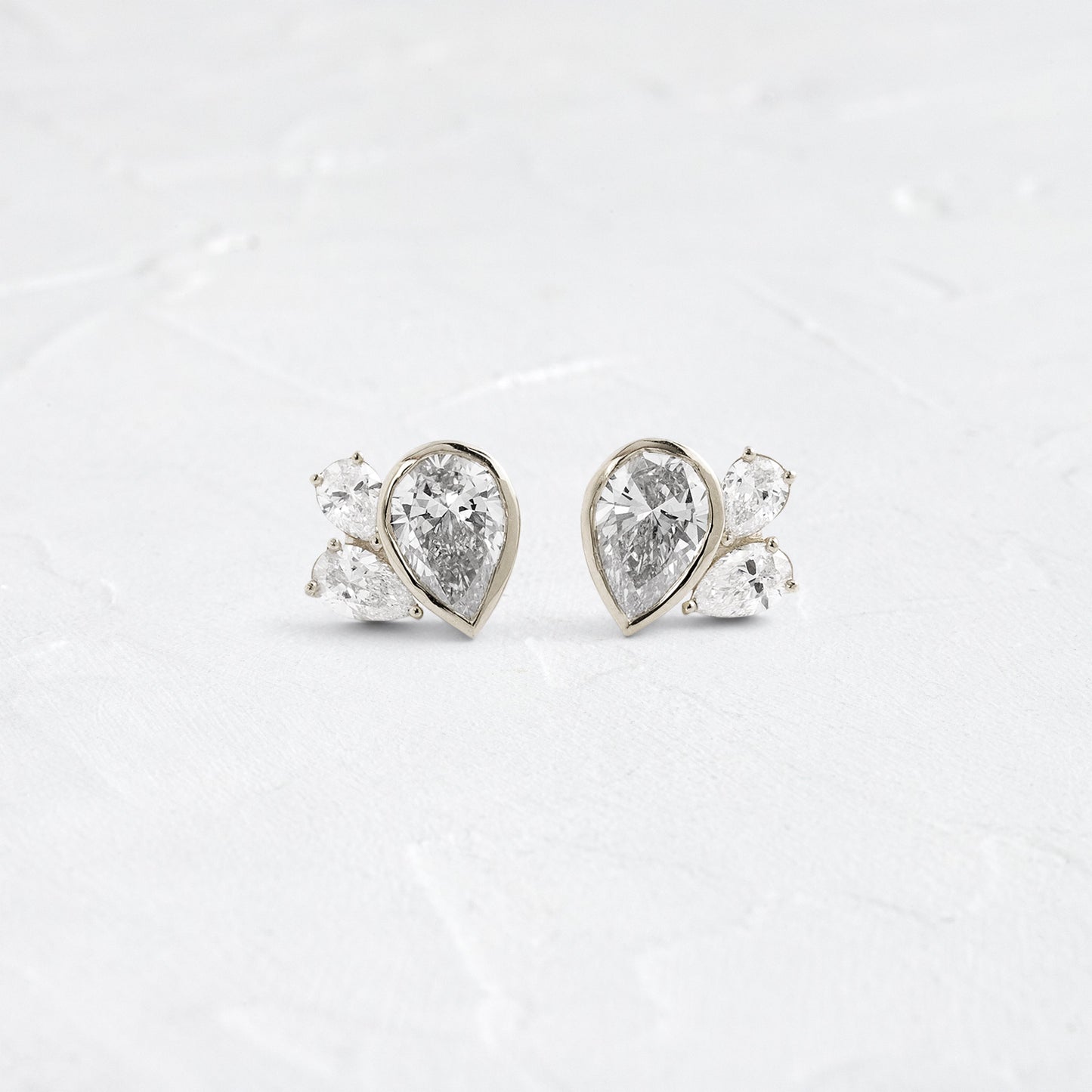 Solitaire- 1.0CT Oval Lab Grown Diamond Earrings