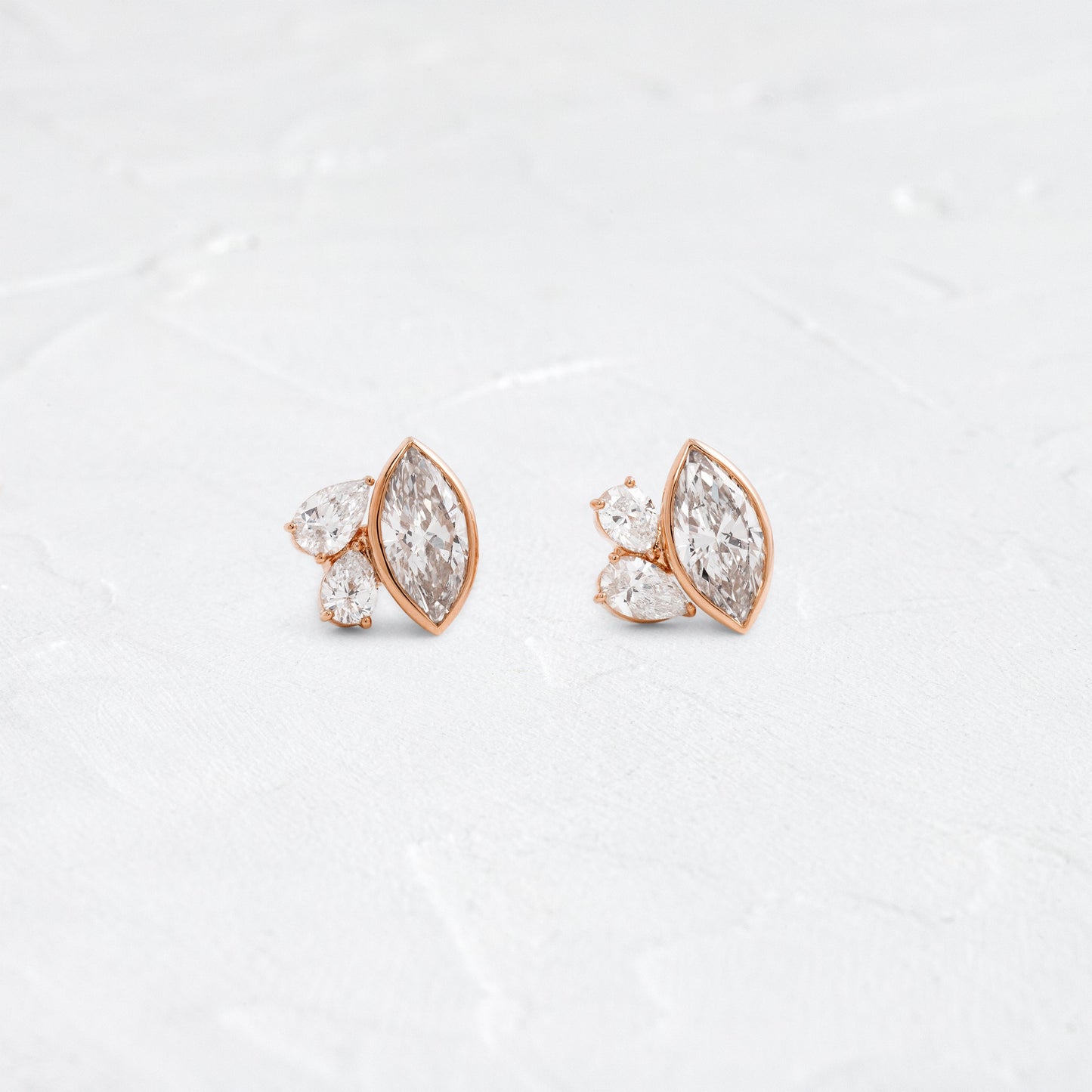 Solitaire- 1.0CT Oval Lab Grown Diamond Earrings