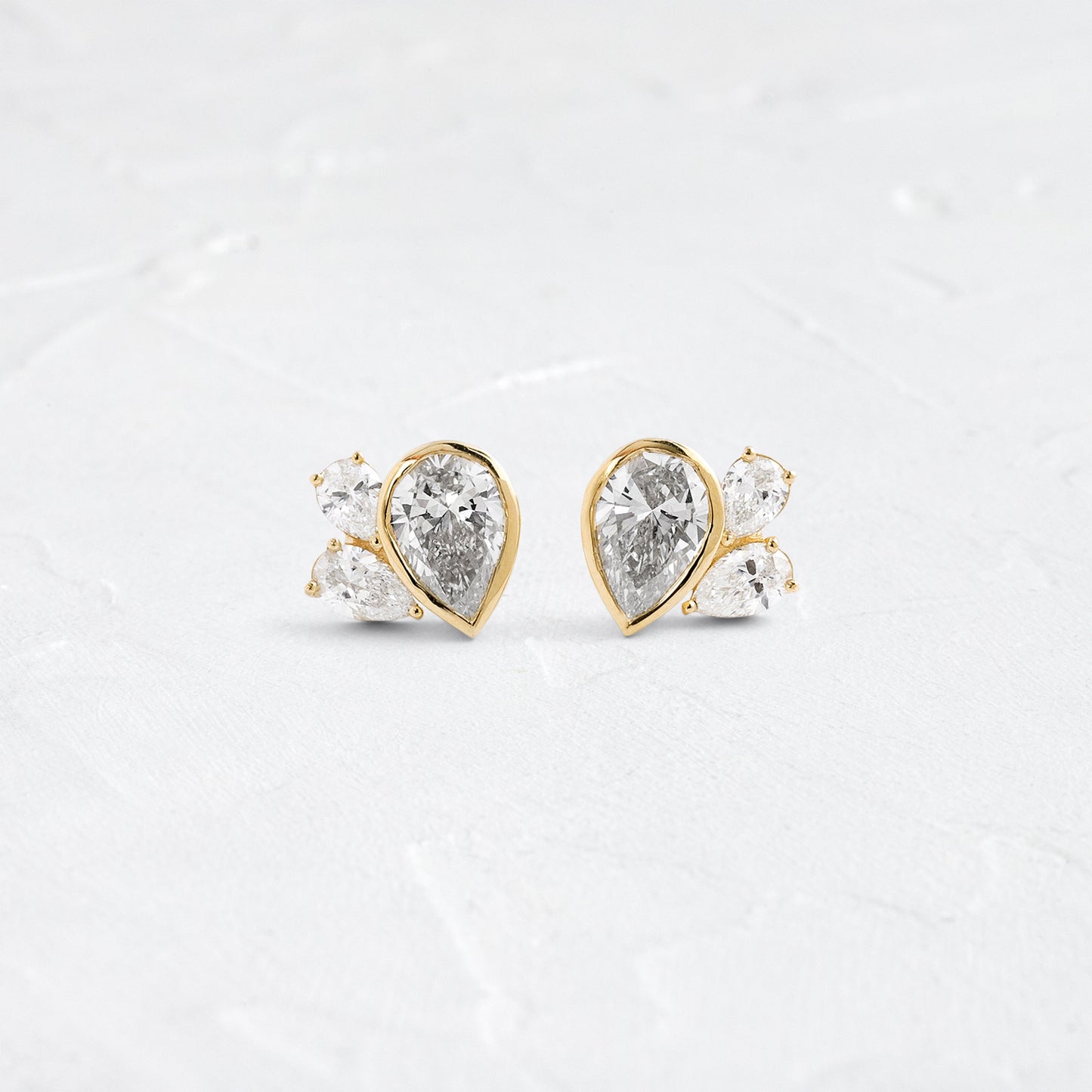 Solitaire- 1.0CT Oval Lab Grown Diamond Earrings