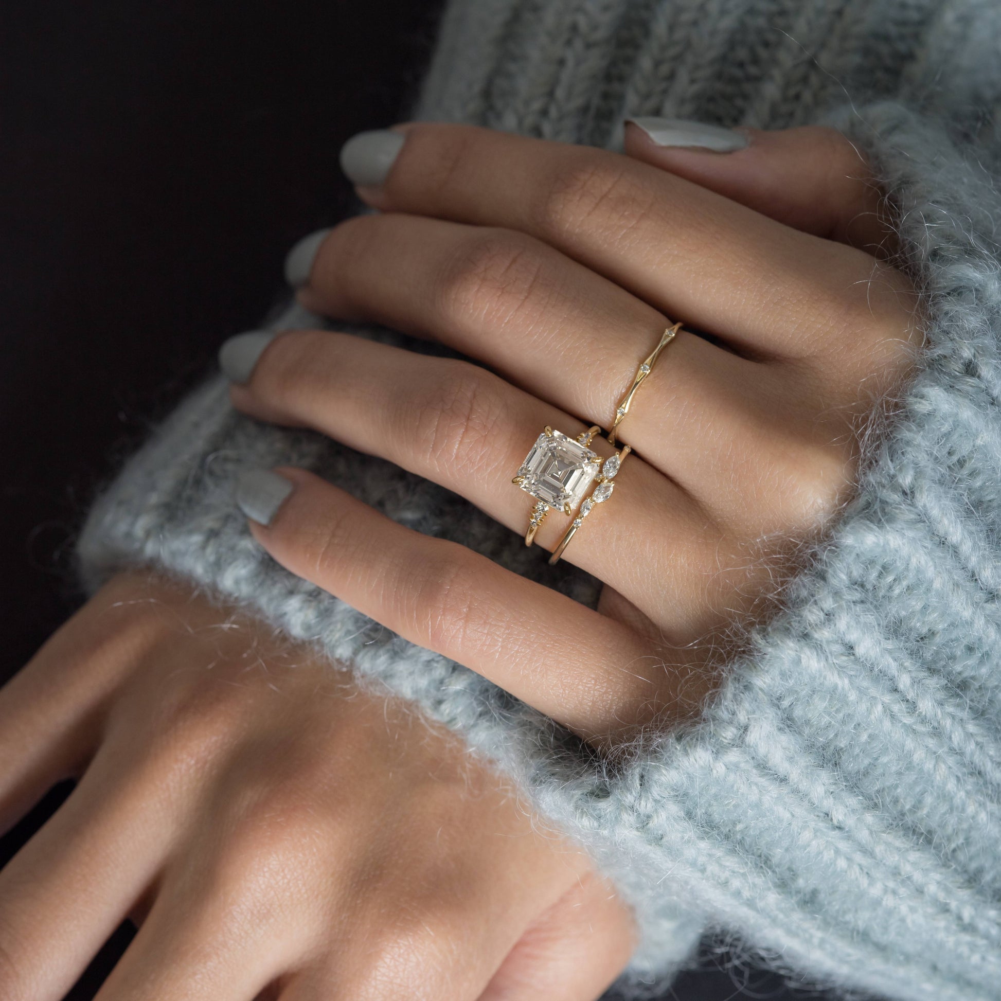Solitaire-Oval Lab Grown Diamond Engagement Ring