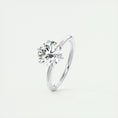 Load image into Gallery viewer, 2.0 CT Round Lab Grown Diamond Solitaire Engagement Ring
