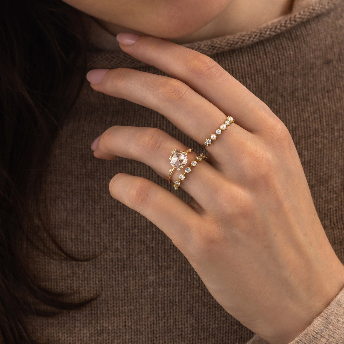 Solitaire-Oval Lab Grown Diamond Engagement Ring