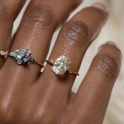 Solitaire-Oval Lab Grown Diamond Engagement Ring