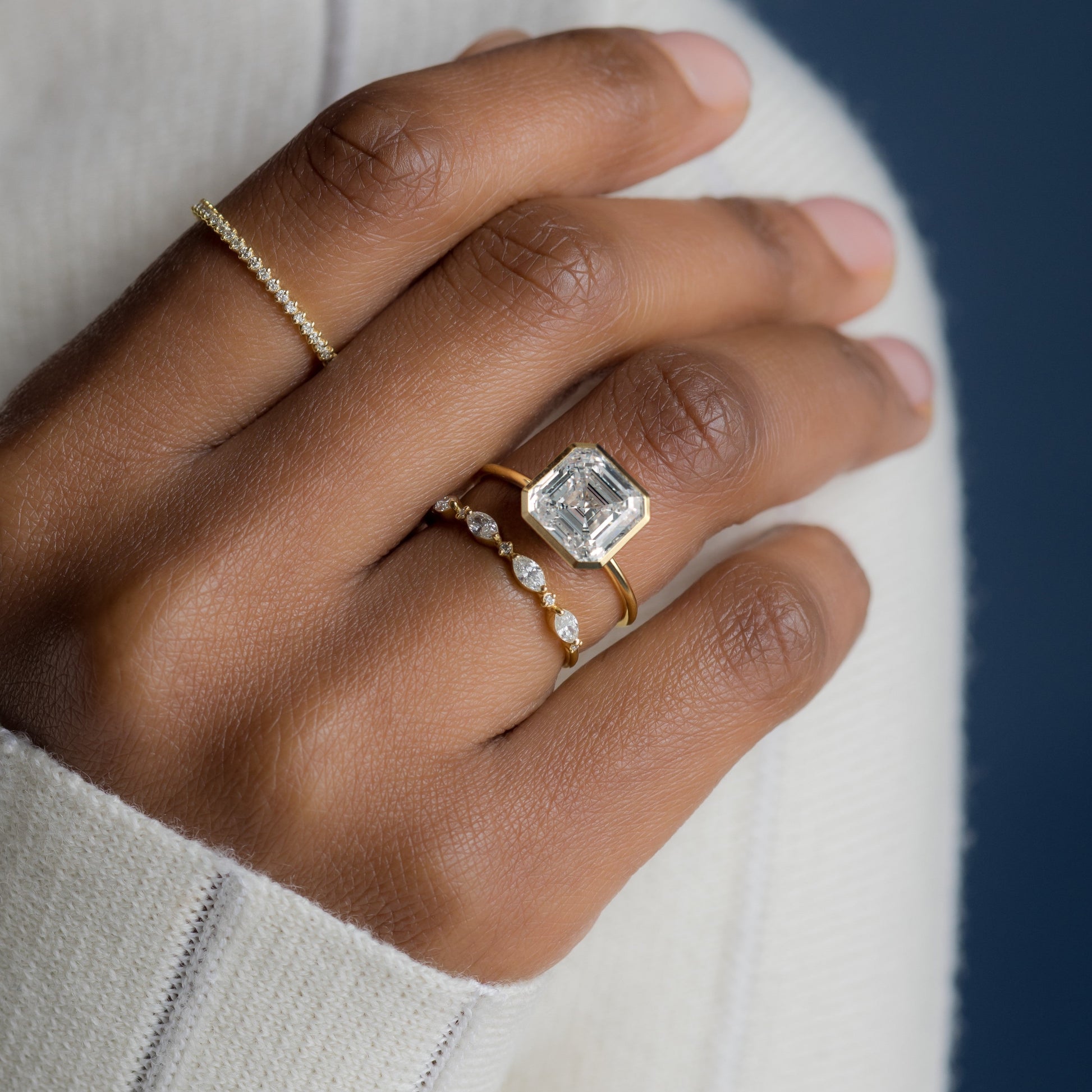 Solitaire-Oval Lab Grown Diamond Engagement Ring