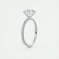 Load image into Gallery viewer, Eternal Radiance: 2.0 CT Round Lab Grown Diamond Pave Engagement Ring
