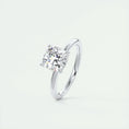 Load image into Gallery viewer, Radiant 2.0 CT Cushion Cut Lab Grown Diamond Solitaire Engagement Ring
