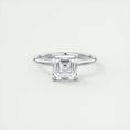 Load image into Gallery viewer, Radiant 2.0 CT Asscher-Cut Lab-Grown Diamond Solitaire Ring
