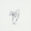 Load image into Gallery viewer, 2.0 CT Radiant Cut Lab Grown Diamond Solitaire Engagement Ring
