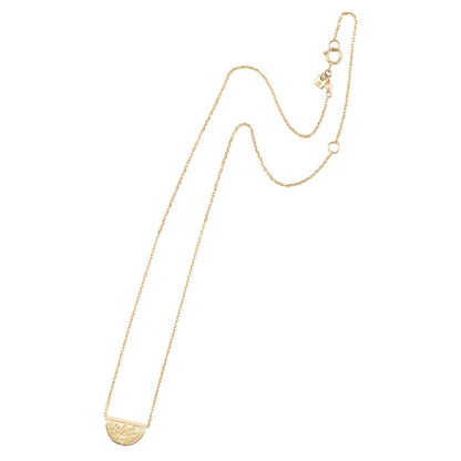 Elegant Gold Lotus Pendant Necklace 9