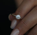 Load image into Gallery viewer, Radiant 0.75 CT Round Lab-Grown Diamond Solitaire Engagement Ring
