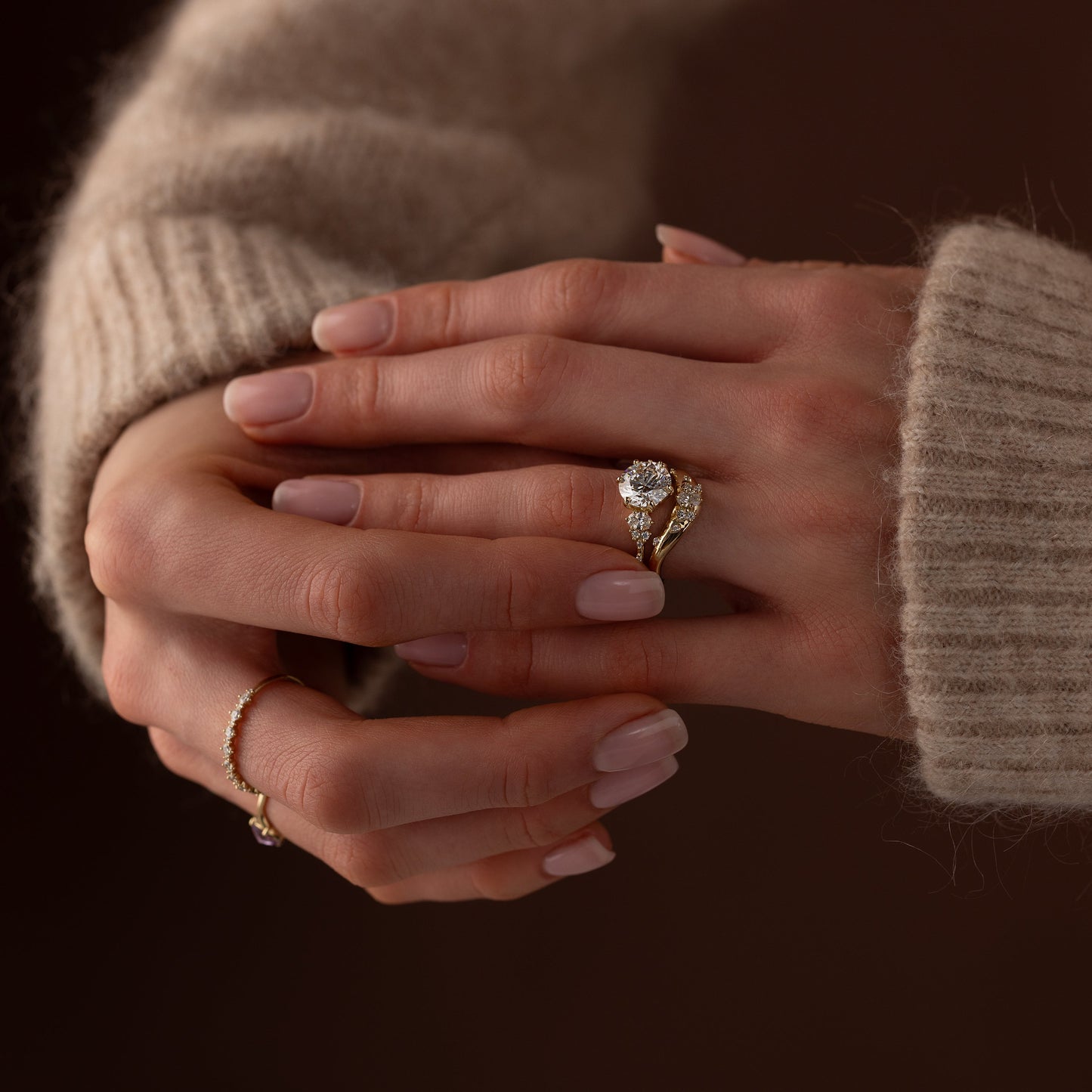 Solitaire-Oval Lab Grown Diamond Engagement Ring